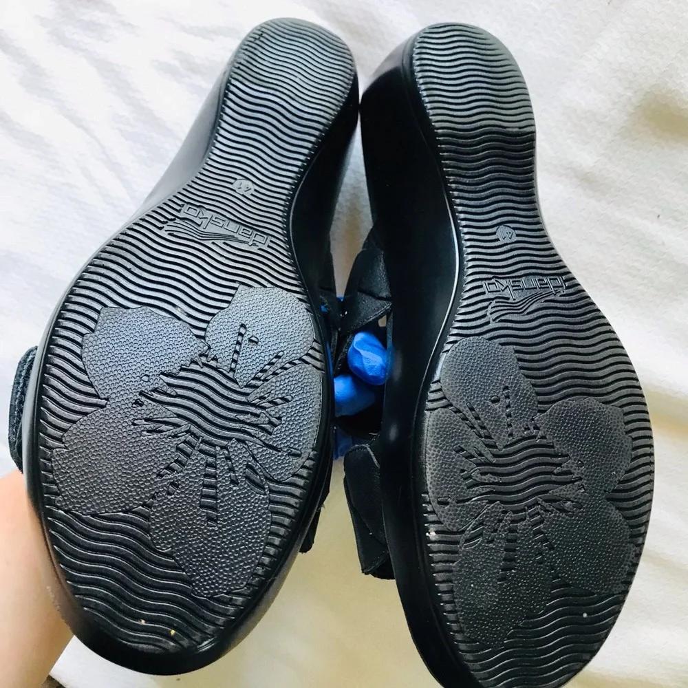 Dansko Black Sandals